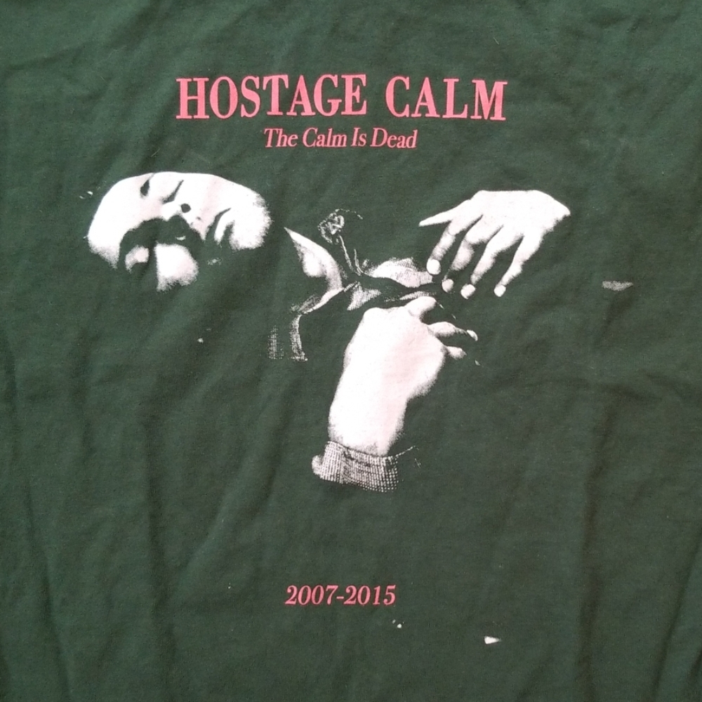 HOSTAGE CALM Pop Punk Unisex Band Tee